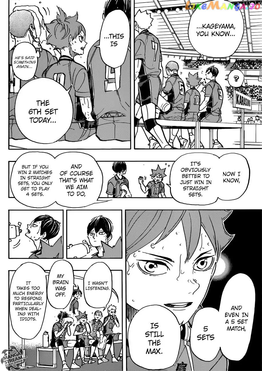 Haikyuu!!, Chapter 358 image 05